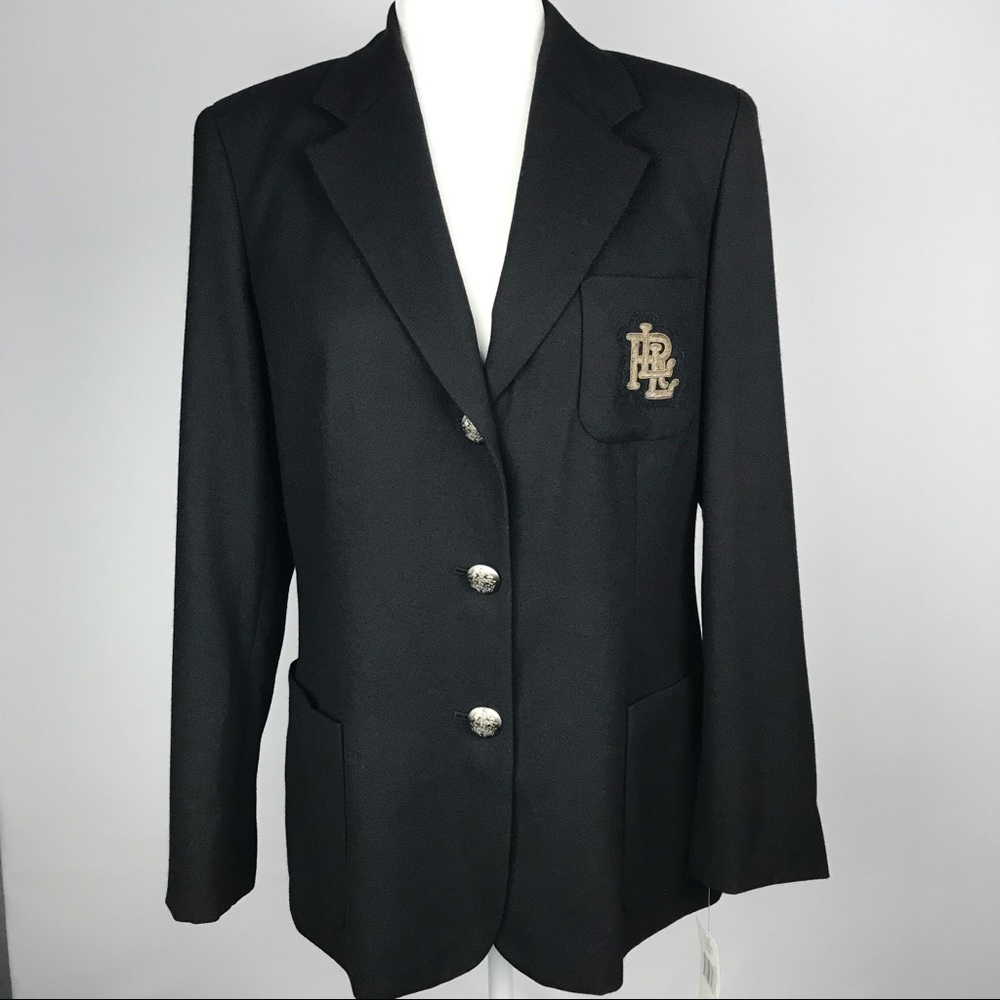 RALPH LAUREN Vintage Classic Crest Blazer Jacket